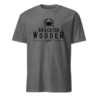 Image 2 of Classic Brackish Wooder Logo - T-Shirt (Black Logo)