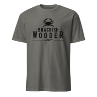 Image 3 of Classic Brackish Wooder Logo - T-Shirt (Black Logo)