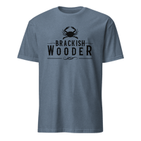 Image 4 of Classic Brackish Wooder Logo - T-Shirt (Black Logo)