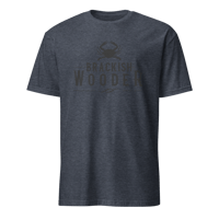 Image 5 of Classic Brackish Wooder Logo - T-Shirt (Black Logo)