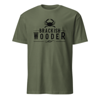 Image 9 of Classic Brackish Wooder Logo - T-Shirt (Black Logo)