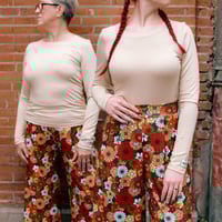 Image 2 of Top manches longues uni Pauline