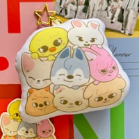 Image 1 of Stray Kids Skzoo Keychain (Plush Fanart)
