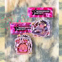 Image 4 of Les animaux tout nu avec juste des chaussures/Herissound System - Stickers pack