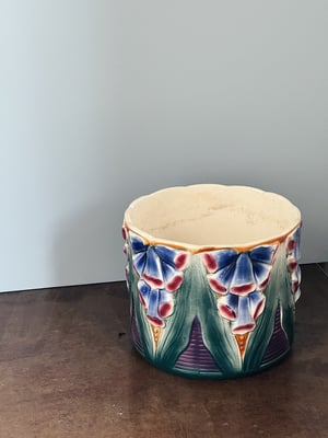 Majolica potte _dybe farver 