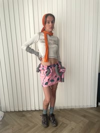 Image 2 of D.D.P_ Knots Mini Skirt