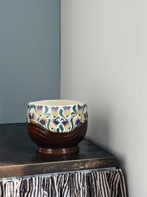 Majolica potte _brun