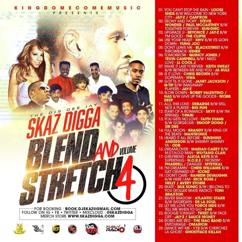 Image of DJ Skaz Digga - Blend And Stretch Vol. 4