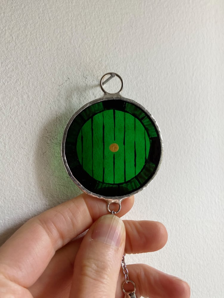 Image of Halfling Village Suncatcher no.1