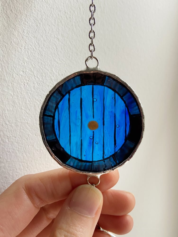Image of Halfling Village Suncatcher no.1