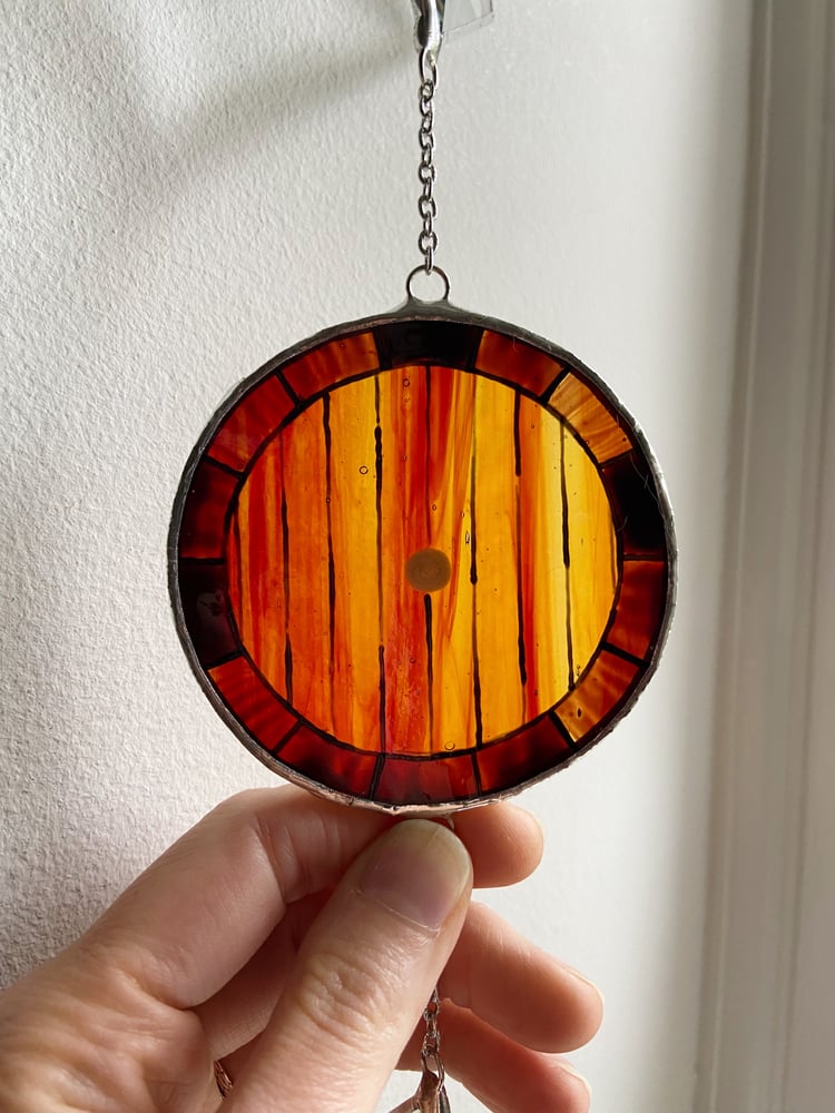 Image of Halfling Village Suncatcher no.1
