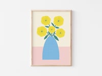 Image 1 of Yellow Flowers Art Print