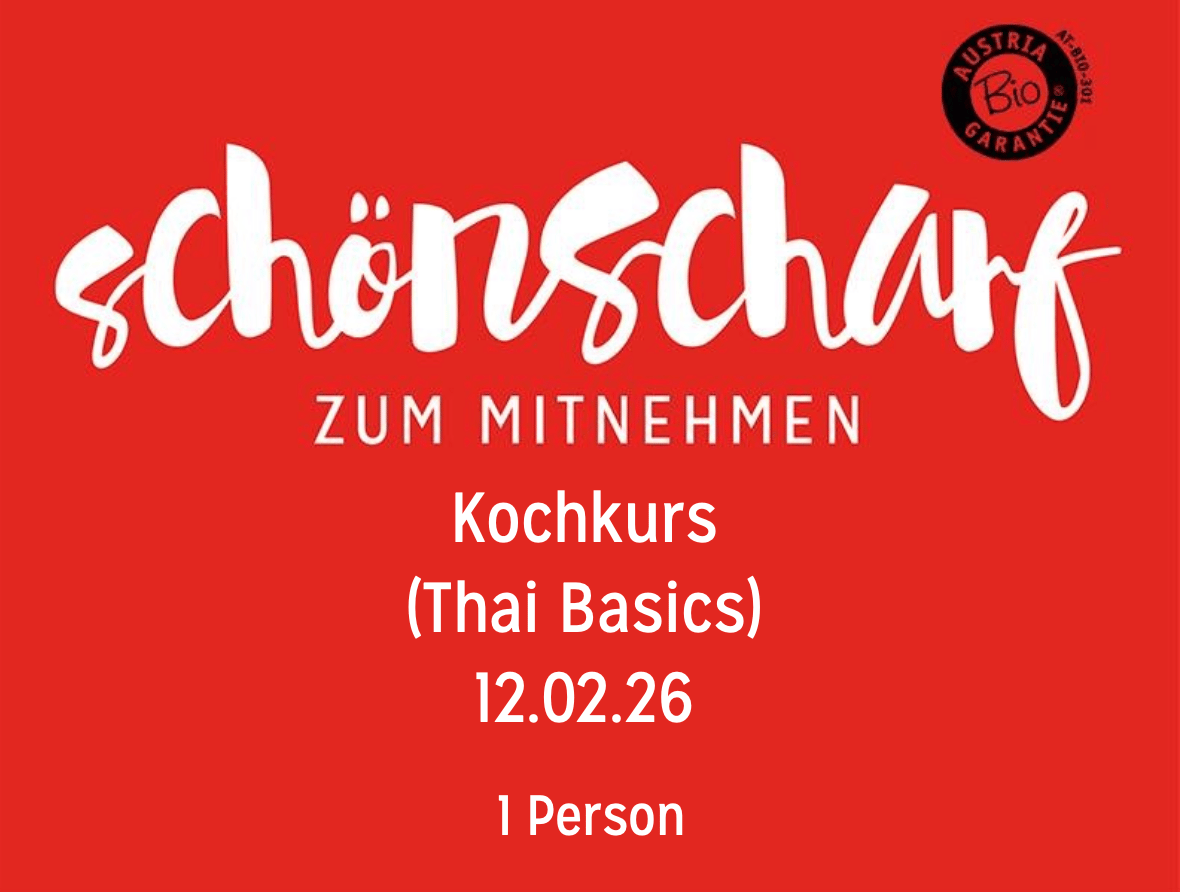 Image of Copy of Thai Kochkurs „Thai Basics“ für 1 Person am 12.02.2026 im andante.at