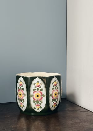 Majolica potte _æbleblomst