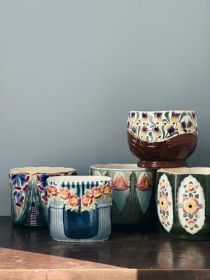 Majolica potte _striber