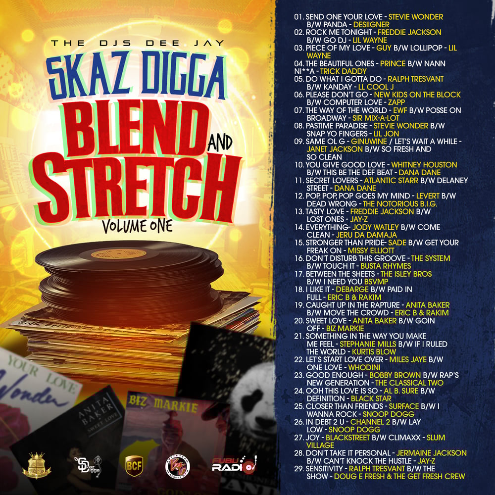 Image of DJ Skaz Digga - Blend And Stretch Vol. 1