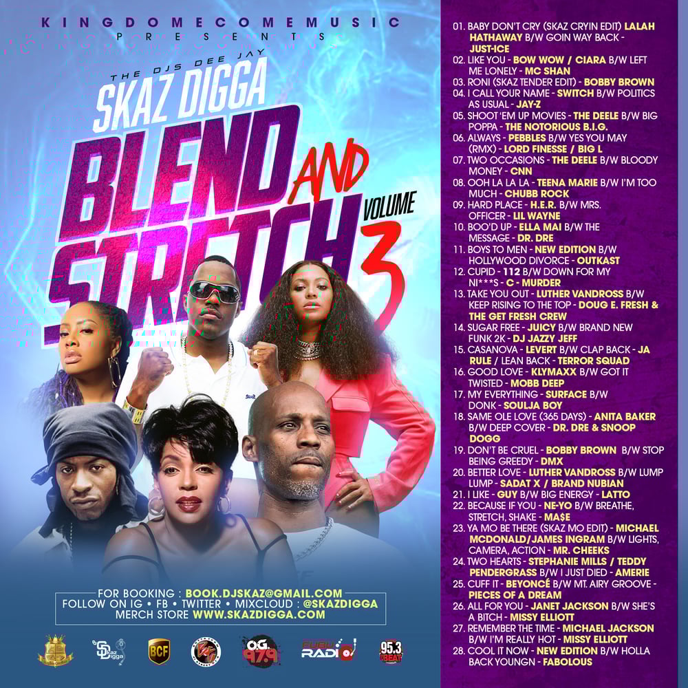 Image of DJ Skaz Digga - Blend And Stretch Vol. 3