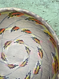 Image 2 of Large Serving Bowl with Orange