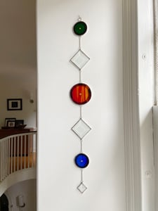 Image of Halfling Village Suncatcher no.1