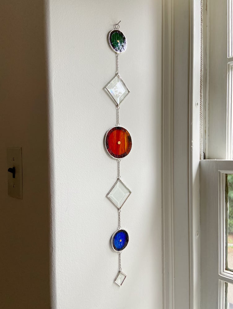 Image of Halfling Village Suncatcher no.1