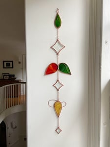 Image of Special Edition Autumn in the Peaceful Woods Suncatcher no.1