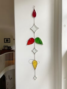 Image of Special Edition Autumn in the Peaceful Woods Suncatcher no.2