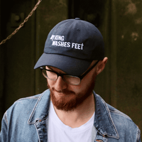 Image 1 of 'My King Washes Feet' Classic Unisex Cap