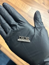 1x silver diamanté metal flat back charm (6 LEFT TO PURCHASE)