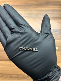 1x C.c silver leter metal flat back charm (10 LEFT TO PURCHASE)