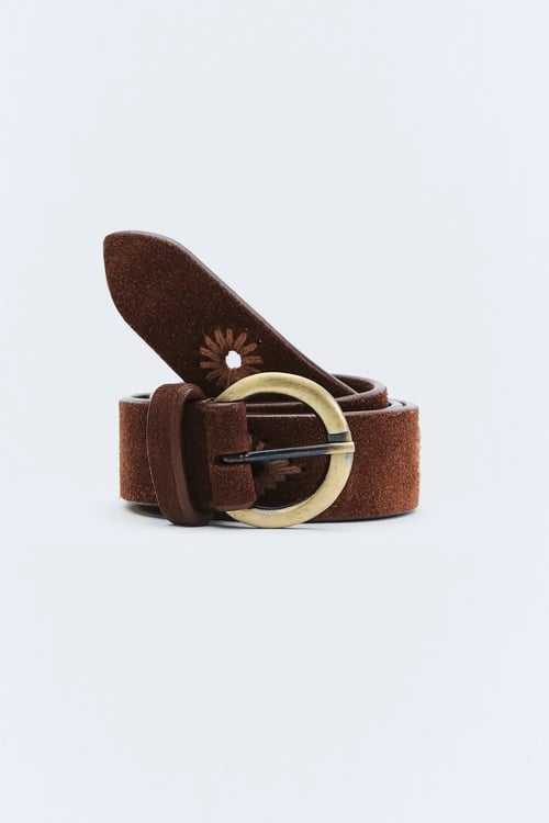Image of 5-Cinturón serraje Boho