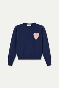 Image 5 of JERSEY PUNTO NAVY CORAZON