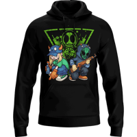 Image 1 of Bullets & Spraypaint Hoodie