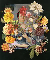 Lady with Flowers