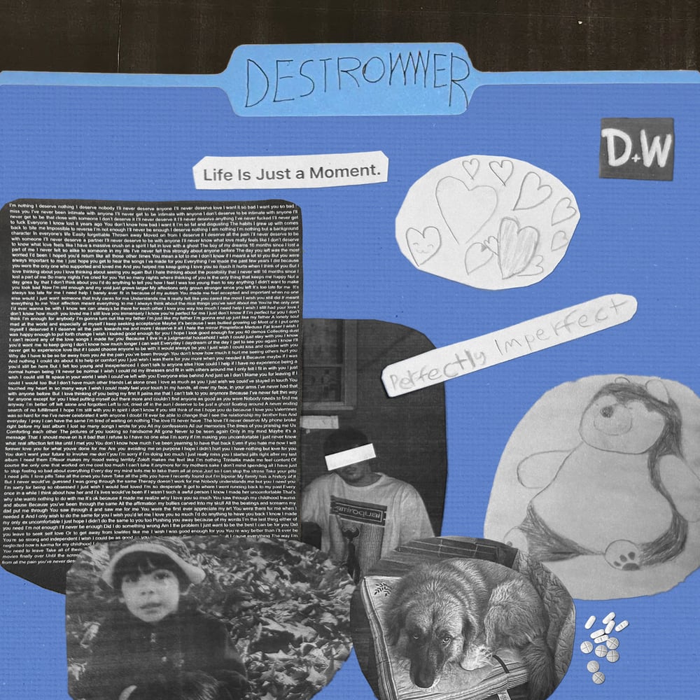 Image of destroyyyyer - LIFE IS JUST A MOMENT