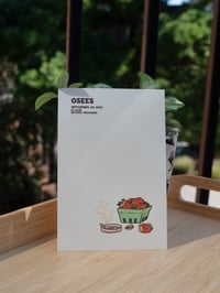 Image 1 of osees strawberries mini print