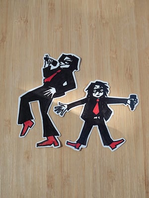 MCR gerard stickers