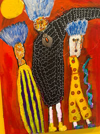 Image 1 of Blue Hair Old Ladies