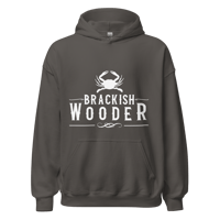 Image 15 of Classic Brackish Wooder Unisex Hoodie (White Logo)