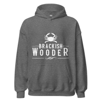 Image 21 of Classic Brackish Wooder Unisex Hoodie (White Logo)