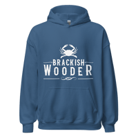Image 17 of Classic Brackish Wooder Unisex Hoodie (White Logo)