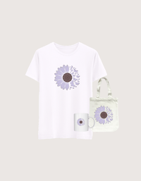 Image 2 of I Bloom on My Own Terms T-Shirt, Tote Bag, Mug Set