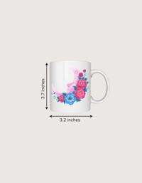 Image 3 of Floral Moon Design T-Shirt, Tote Bag, Mug Set
