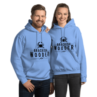 Image 17 of Classic Brackish Wooder Unisex Hoodie (Black Logo)