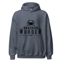 Image 10 of Classic Brackish Wooder Unisex Hoodie (Black Logo)