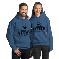 Image 7 of Classic Brackish Wooder Unisex Hoodie (Black Logo)