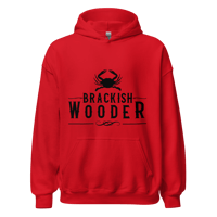 Image 2 of Classic Brackish Wooder Unisex Hoodie (Black Logo)