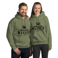 Image 13 of Classic Brackish Wooder Unisex Hoodie (Black Logo)