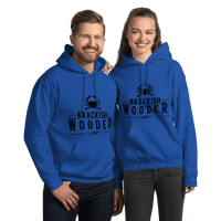 Image 5 of Classic Brackish Wooder Unisex Hoodie (Black Logo)