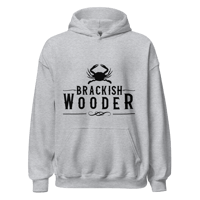 Image 16 of Classic Brackish Wooder Unisex Hoodie (Black Logo)