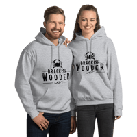 Image 15 of Classic Brackish Wooder Unisex Hoodie (Black Logo)